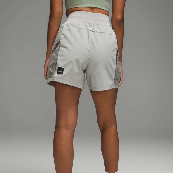 lululemon Multi-Pocket Cargo High-Rise Hiking Short in Seal Grey - Picture 4 of 12
